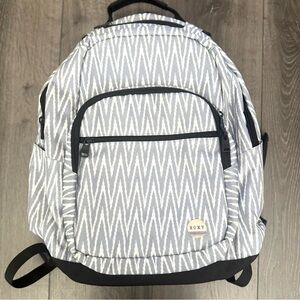 🌼 Roxy Grand Thoughts Backpack - Ikat Chevron Seaspray